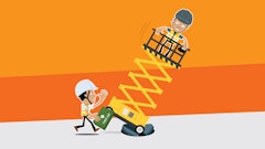 'Stop Overturns - Safety Starts on the Ground' focuses on the serious and often fatal consequences of mobile elevating work platform overturns.