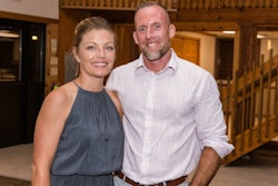 Brian Sutton and his wife.
