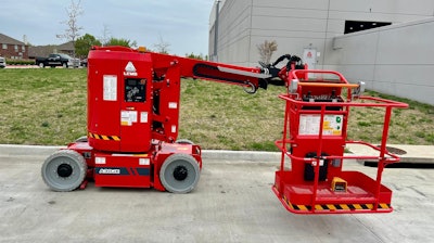 A30 Je Stowed Rorated Jib