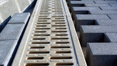 Istvan Yellow Beige Color Storm Drain Trench