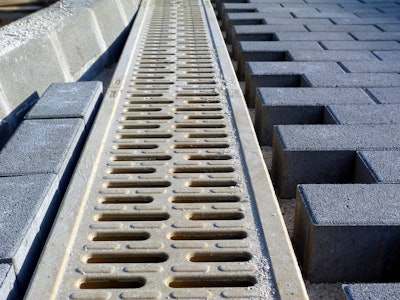 Istvan Yellow Beige Color Storm Drain Trench