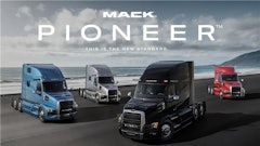 Mack Trucks today unveiled the all-new Mack® Pioneer, its most aerodynamic and driver-focused highway truck to date.