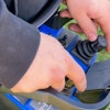 The use of a remote to control a machine allows the concrete contractor to be exactly where they want and need to be.