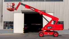 The H-series high capacity boom lifts have working heights ranging from 72 to 98’, 661/992lbs dual capacities and large working platforms with triple entry.