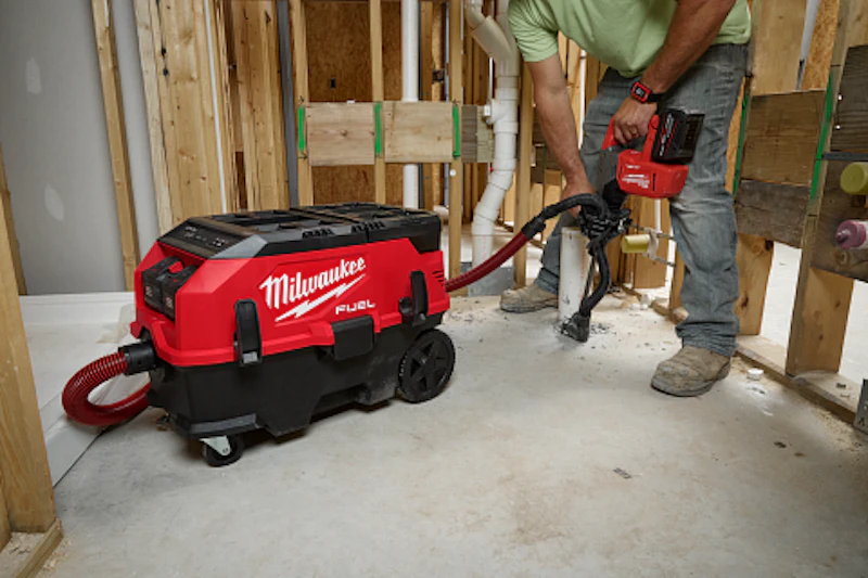 Milwaukee Tool Adds 9-Gallon Dust Extractor with Wireless Control to ...