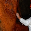 Penetrating seawater carries bacteria that form colonies – biofilm.