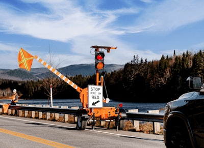 Missouri DOT data found that AFADs significantly reduced average approach speeds, increased full stop distance and increased the first brake location where drivers reacted to stop controls. The study also found that 80% of drivers prefer AFADs over human flaggers.