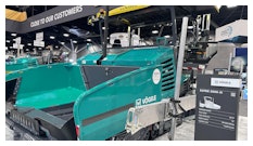 The Vögele Super 2000-3i paver is a behemoth of asphalt paving and comes ready for serious technology.