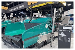 The Vögele Super 2000-3i paver is a behemoth of asphalt paving and comes ready for serious technology.