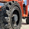 The LIFTBOSS A/T Tire from OTR provides multi-surface traction for optimized performance in construction and material handling environments, including asphalt, concrete, and gravel.
