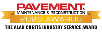 Pavement Awards 2026 Alan Curtis