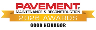 Pavement Awards 2026 Good Neighbor