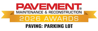 Pavement Awards 2026 Parking Lot