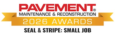 Pavement Awards 2026 Small Job