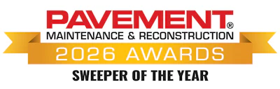 Pavement Awards 2026 Sweeper