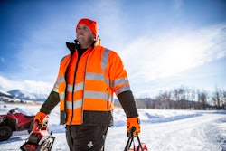 Refrigi Wear Hi Vis Orange Jacket