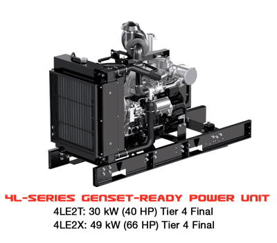 Isuzu 4 L Genset Ready Pu