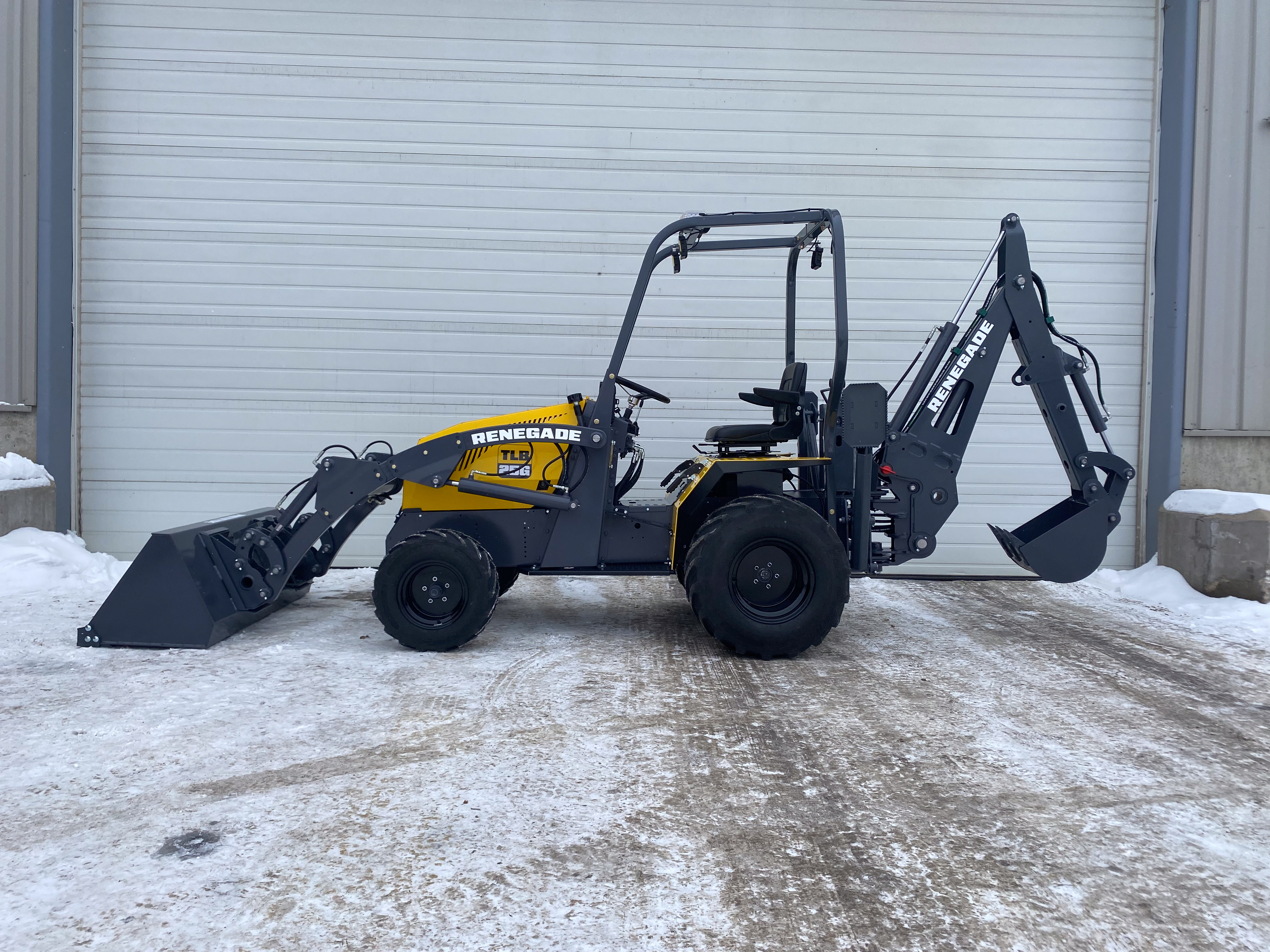 The Renegade TLB-25 Sub-Compact Tractor Loader Backhoe From