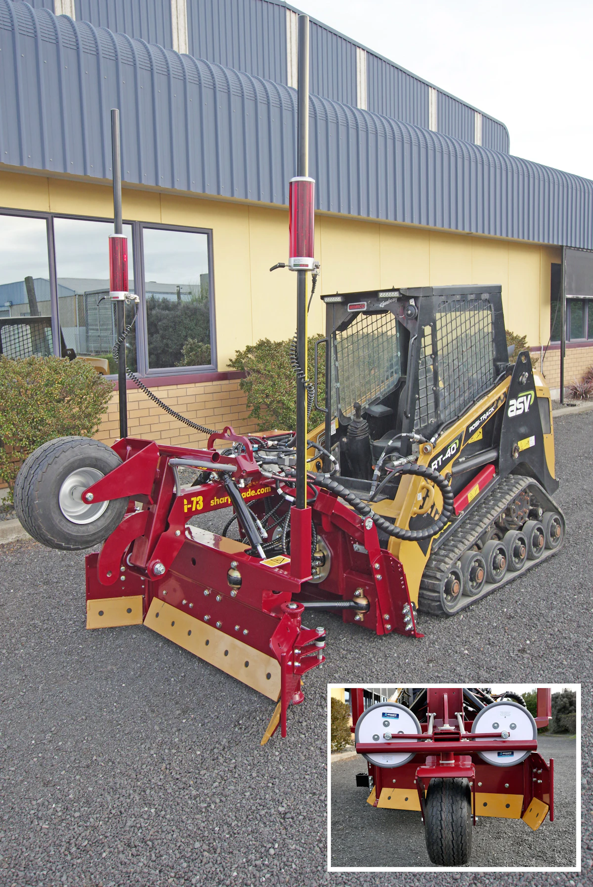 Compacty Graders SharpGrade G73 Grader Blade Expands Precision Grading to Compact ...