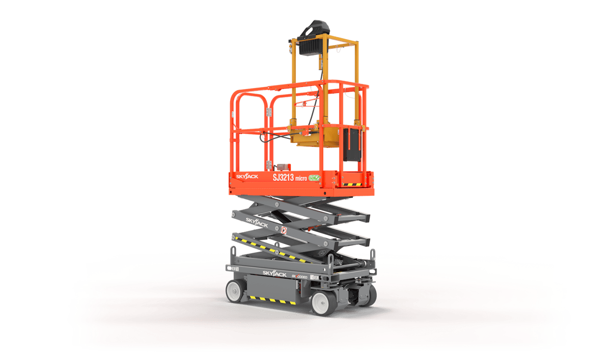 Gain Height with the Micro XStep for Skyjack's Micro Scissor Line