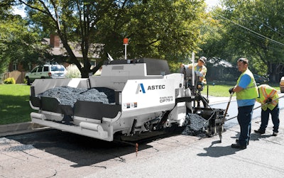 Carlson Cp75ii Commercial Class Asphalt Paver Fairfax Va