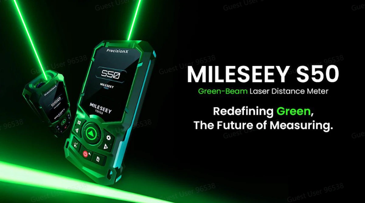 MILESEEY Tools Launches S50 Green-Beam Laser Distance Meter From ...