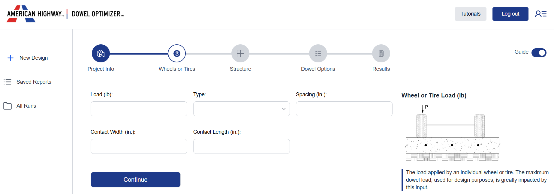 American Highway Rebar Dowel Optimization Screenshot 2025 10 09 070606