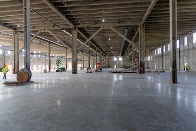 Tapered plate dowels in all construction and contraction joints to allow for slab panels to shrink and move independently of each other.