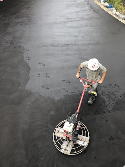 Power Trowel Black Onyx