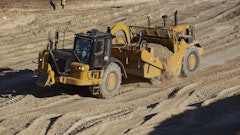 Trimble Wheeled Scraper