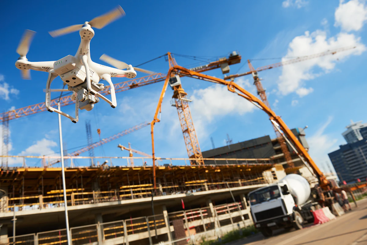 Improving Concrete & Asphalt Applications with Drone Technology