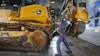 John Deere Dozer With Service Tech 2025