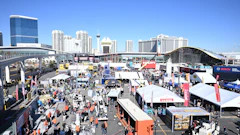 Outside, from World of Concrete 2025