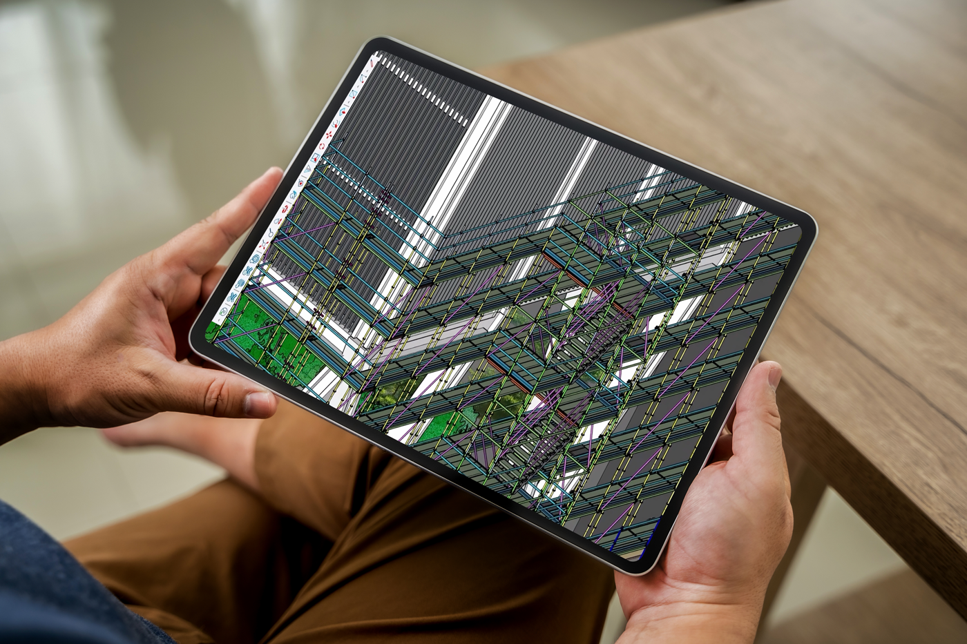 Scaff Plan Sketch Up