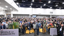 The show opening, from World of Concrete 2025