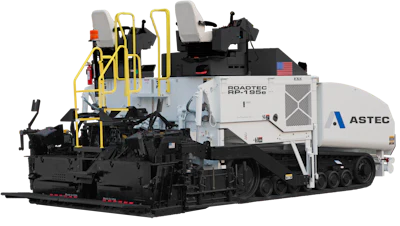 Astec Rp 195 Highway Class Asphalt Paver Clipped 615d8a6149001