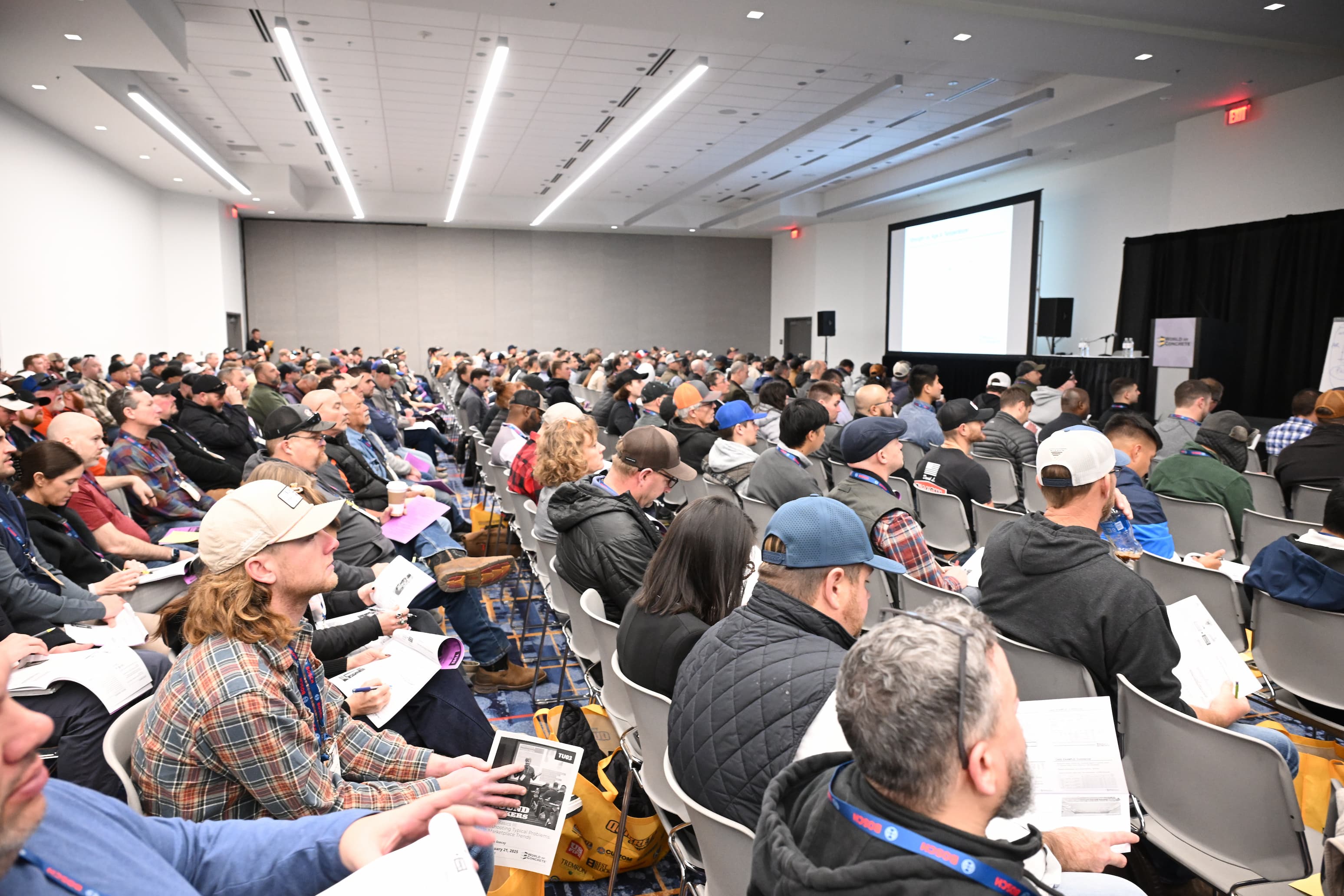 Education session, photo from World of Concrete 2025