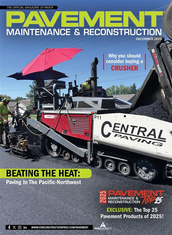 Pavement Maintenance & Reconstruction December 2025