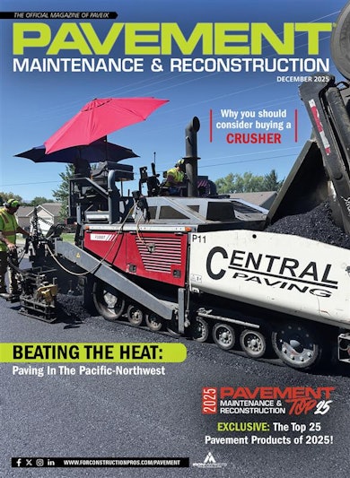 Pavement Maintenance & Reconstruction December 2025