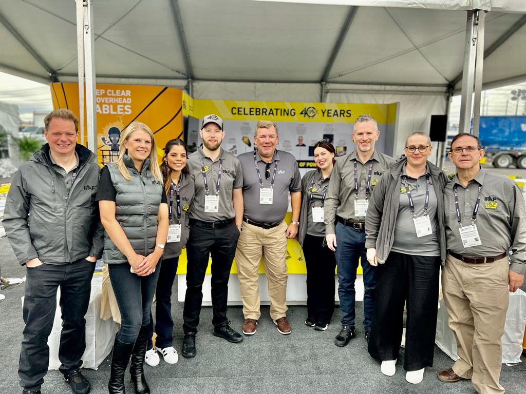 IPAF's booth at CONEXPO/CON-AGG 2023