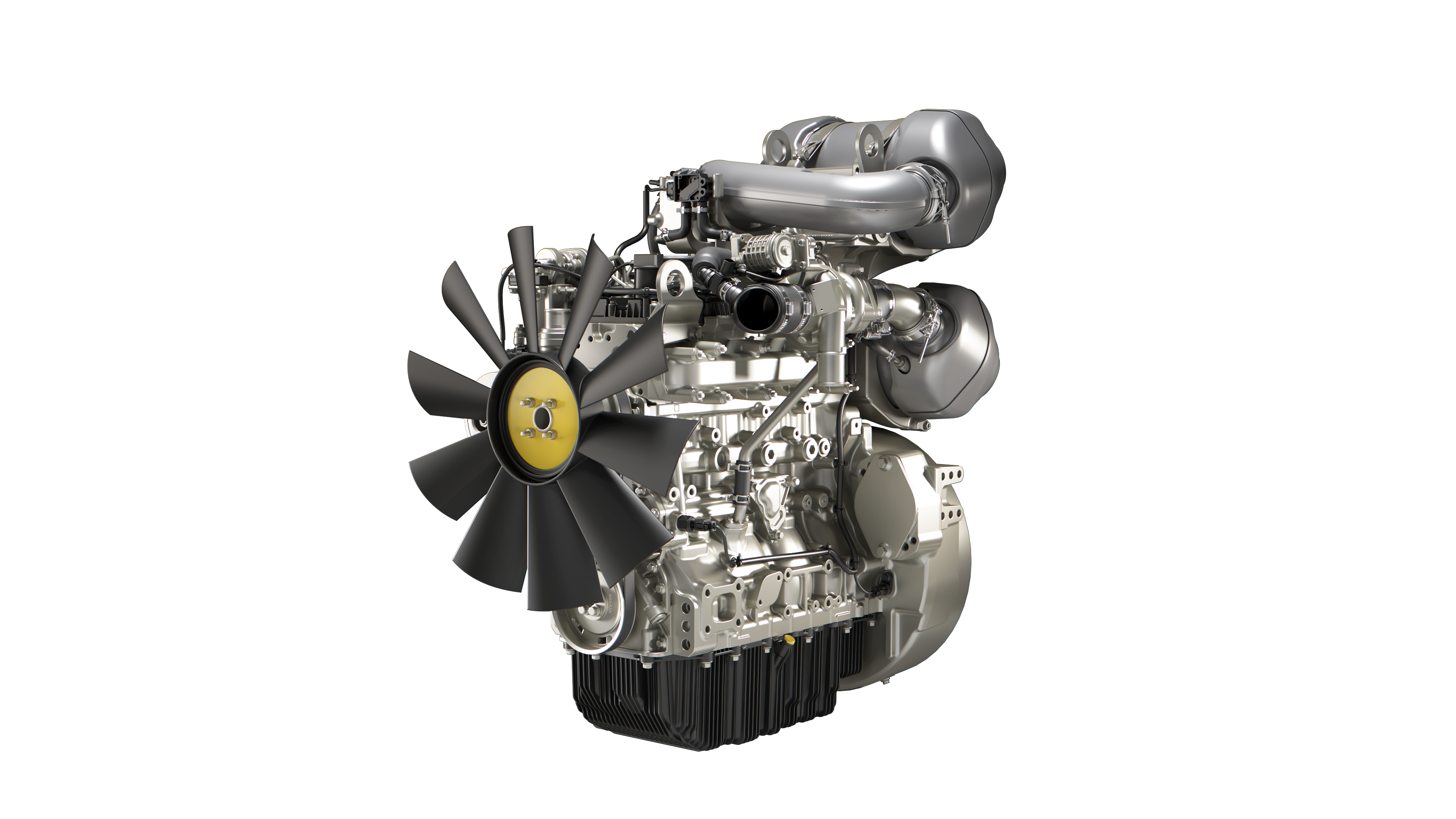 The Perkins 904 series diesel engine.