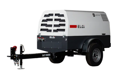 The D185T4F portable diesel compressor