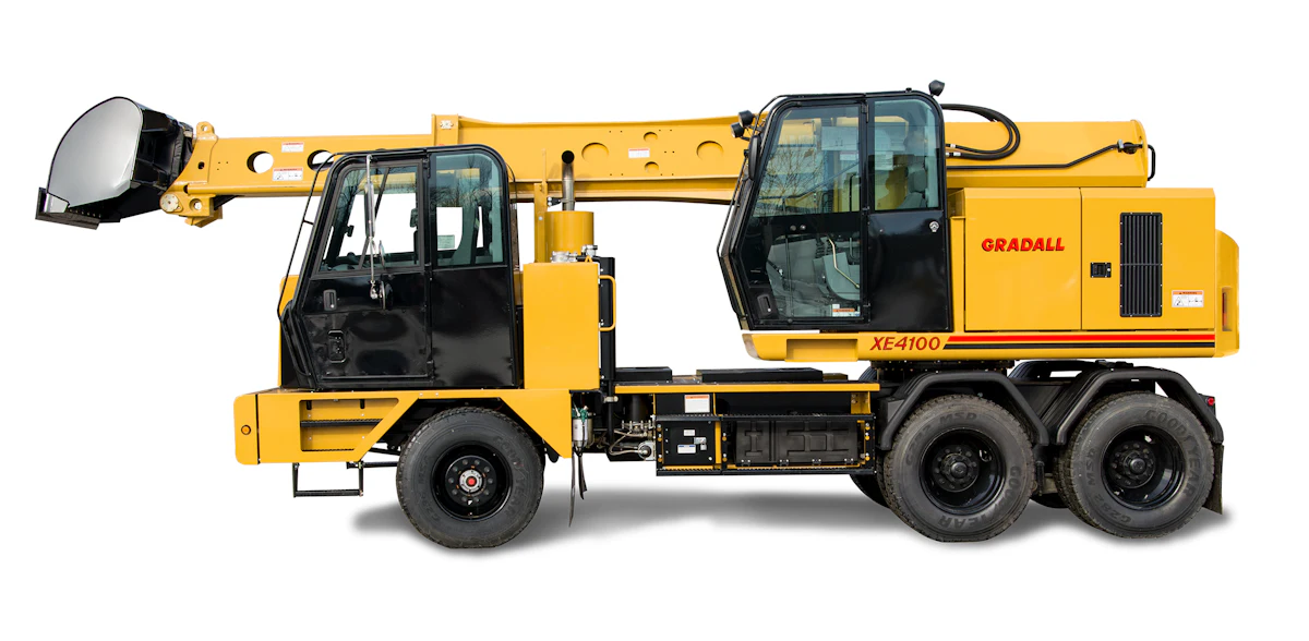 Construction Gradall Gradall Debuts XE 4100 Excavator at CONEXPO-CON/AGG 2026 From: Gradall ...