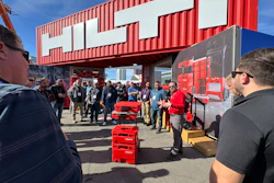 Inside the Hilti booth during World of Concrete 2026
