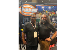 Rodd Moore of ARM Pavement Services and Brandon Noel.