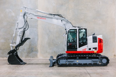 Takeuchi-US will launch the TB3150R compact excavator.
