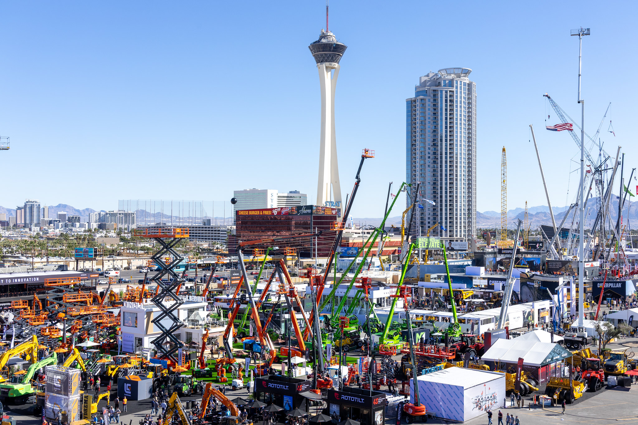 The Festival Lot during CONEXPO/CON-AGG 2026.