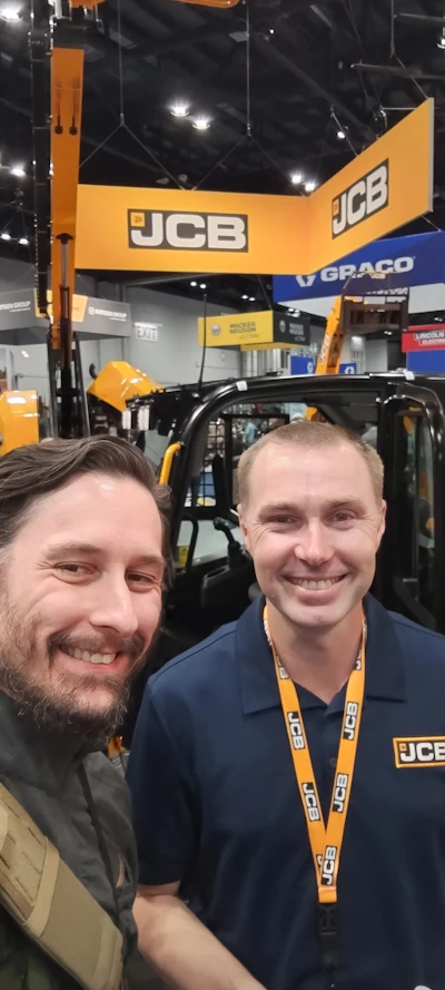 Lee Tice, product manager at JCB.