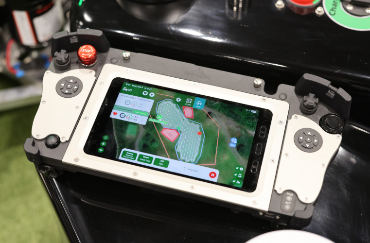 Mach Pilot remote control interface.