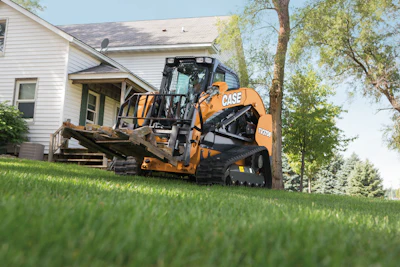 The CASE TV370B compact track loader.